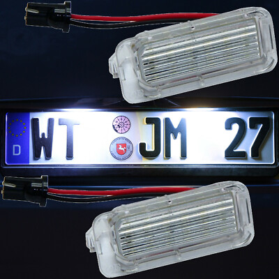 Led Kennzeichenbeleuchtung passend für Ford Ecosport, Edge, Fiesta, Figo, Ka+