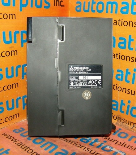 MITSUBISHI A1SD75M3 POSITIONING UNIT 3AXIS SSC NET WOW!! - Picture 5 of 7