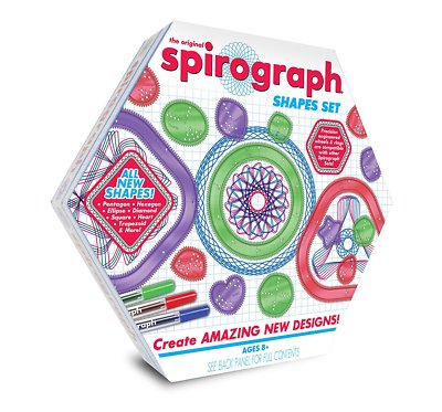Spirograph Shapes Set New