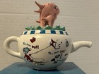 NIB 2001 Dr Seuss THE FISH IN THE POT Numbered with COA Porcelain T-pot Figurine — photo 5