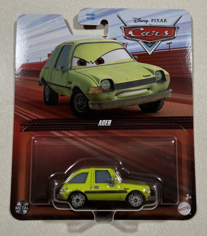 NEW 2025 Pixar Cars 2 Acer the Pacer GREEN | eBay