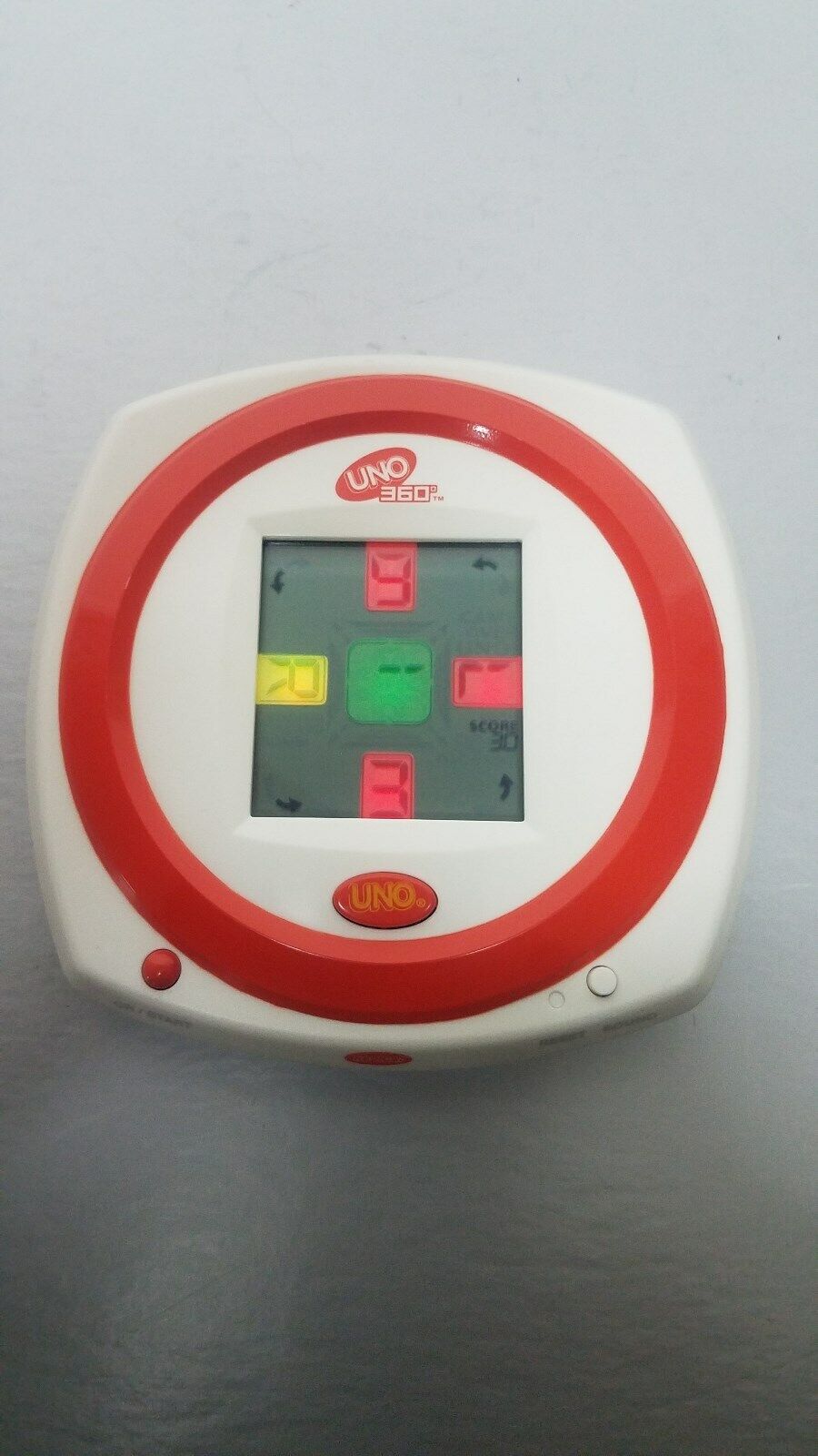 UNO 360 Radica Handheld Electronic Game Color Screen Factory 2009