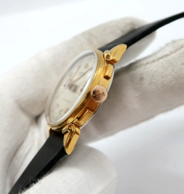 VENUS ,1950s 188 Chrono landeron248 Movement Two Register