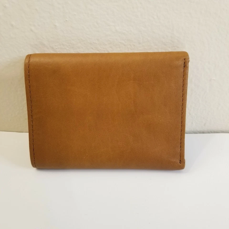 Pittsburgh Pirates Brown Leather Trifold Wallet - Image 2 of 4