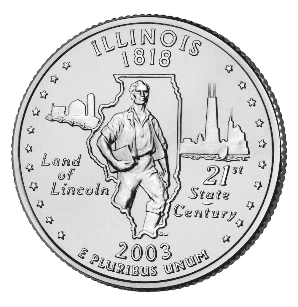 2003 D Illinois State Quarter BU | eBay