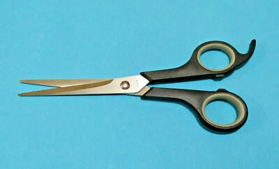 GLOBAL PARTNER ➡️ Haarschneideschere 17cm lang, Edelstahl rostfrei (Haarschere Friseur Schere)