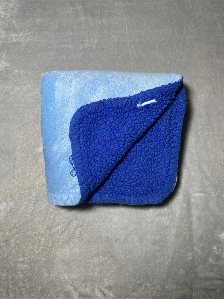 Manta para bebé Koala cachorro perros trama casa para perros hueso azul sherpa suave felpa cariñosa Foto 2 de 3