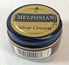 Meltonian Boot and Shoe Cream Polish Red Mahogany 12 New Leather Cleaner