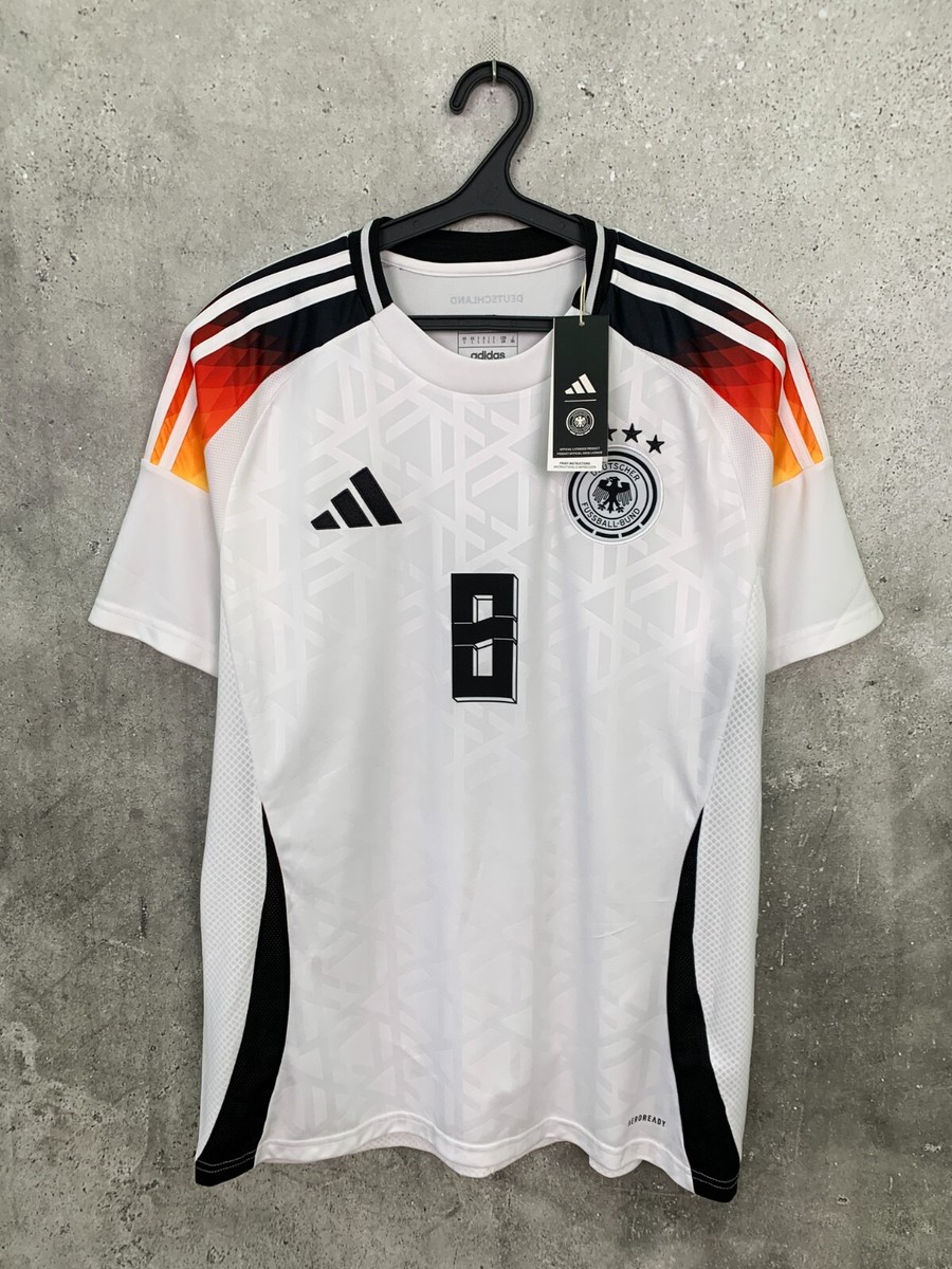 adidas ドイツ代表 KROOS 8 シャツ adidas Germany Home Kroos 8 Shirt incl. Official Germany v