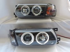 New LED Projector Black Headlight + Corner Light for 91~ 94 NISSAN Sentra B13