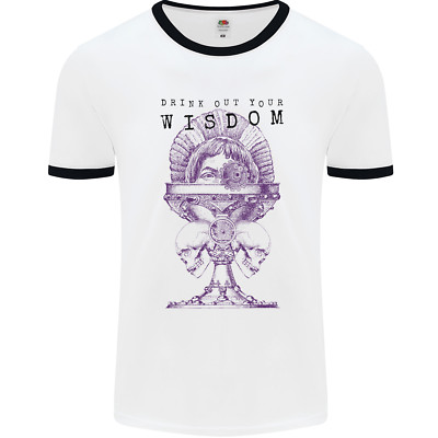 Wisdom Goblet Obscure Makabra Herren Ringer T-Shirt