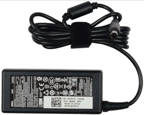 GENUINE DELL 65W LAPTOP CHARGER AC 19.5V 3.34A - (Please note this is large pin) - Picture 2 of 5