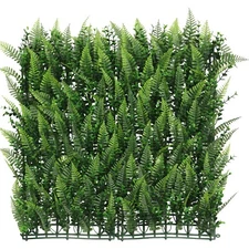 20"x20" Artificial Faux 3D Mixed Leaf Privacy Fence Screen Decor Panel Hedge V10