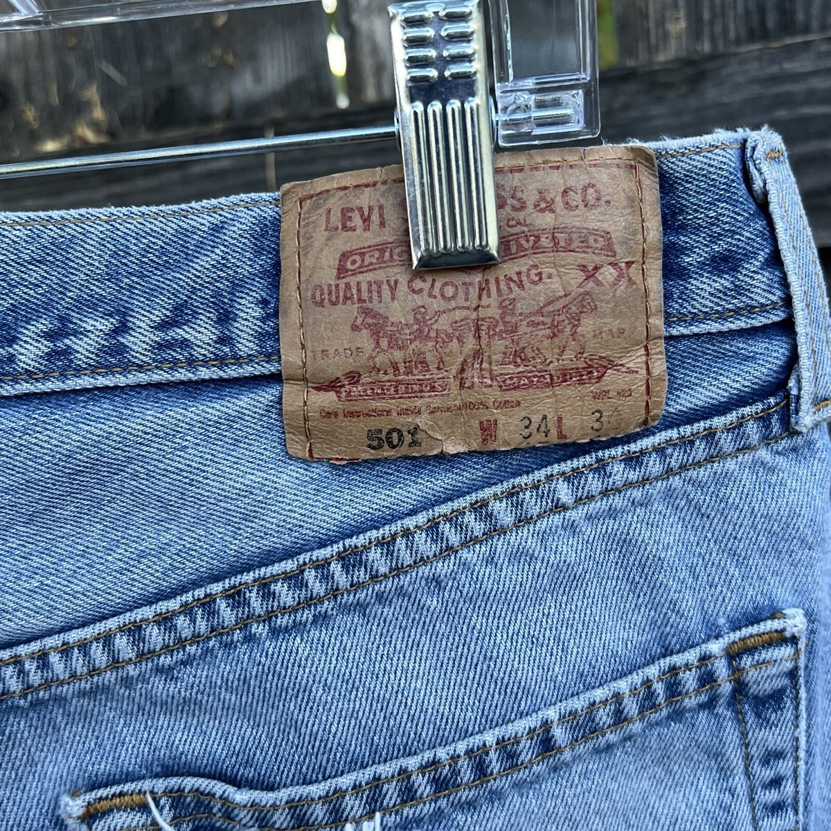 【ヴィンテージ】リーバイス　levi’s 501 92年アメリカ製　34✖️34 ヴィンテージ】リーバイス levi's 501 92年アメリカ製 34✖️34
