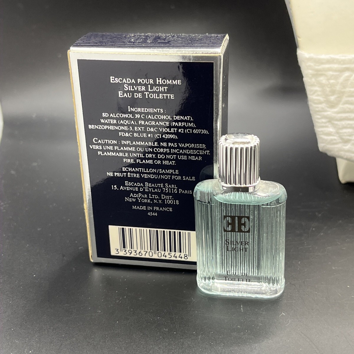 Escada Pour Homme Silver Light Eau de Toilette 0.16 fl oz/5 ml | eBay