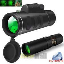 40X60/10-300X40 HD Monocular Super Telescope Monoculars Day / Night Vision Zoom