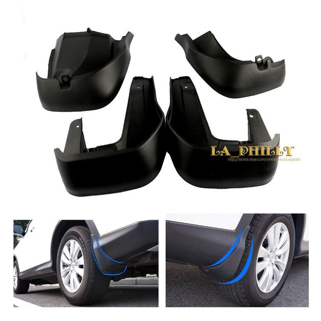 4x Set Mud Flaps Splash Guards Fender Mudguard For Honda CRV CRV 2012