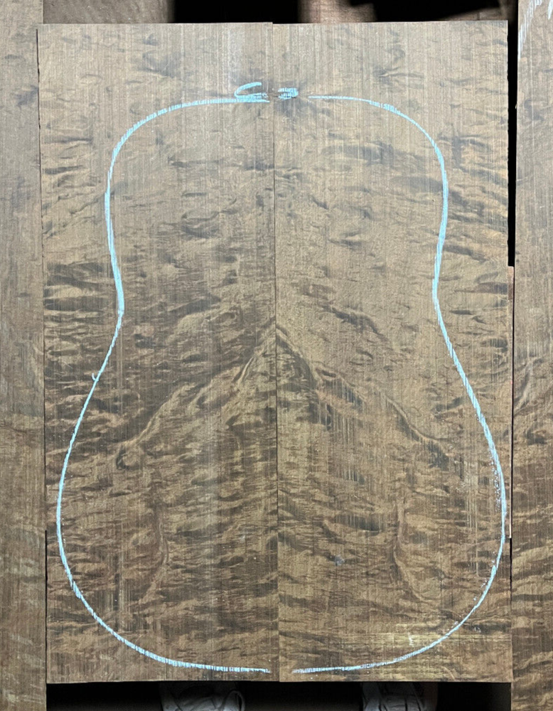 turtleshell figure ipe tonewood guitar luthier set back sides needs help