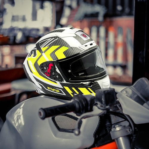 Casco de motocicleta Ignyte IGN-4 ATOMIXX cara completa doble visera certificado DOT - Imagen 89 de 100