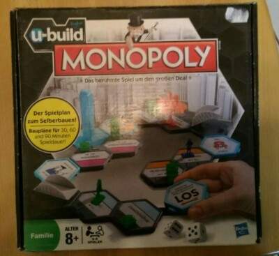 MONOPOLY ~ Das berühmte Spiel um den großen Deal ~ / U-Build-Hasbro /Vollständig
