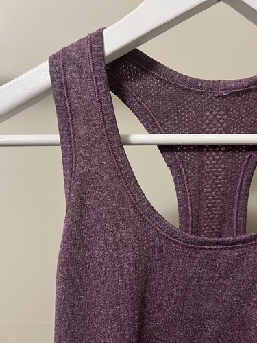 💜 LULULEMON-Swiftly Tech Racerback Tank Top -Purple-Size 6 Can (10 Aus)-RRP $69 - Picture 4 of 13