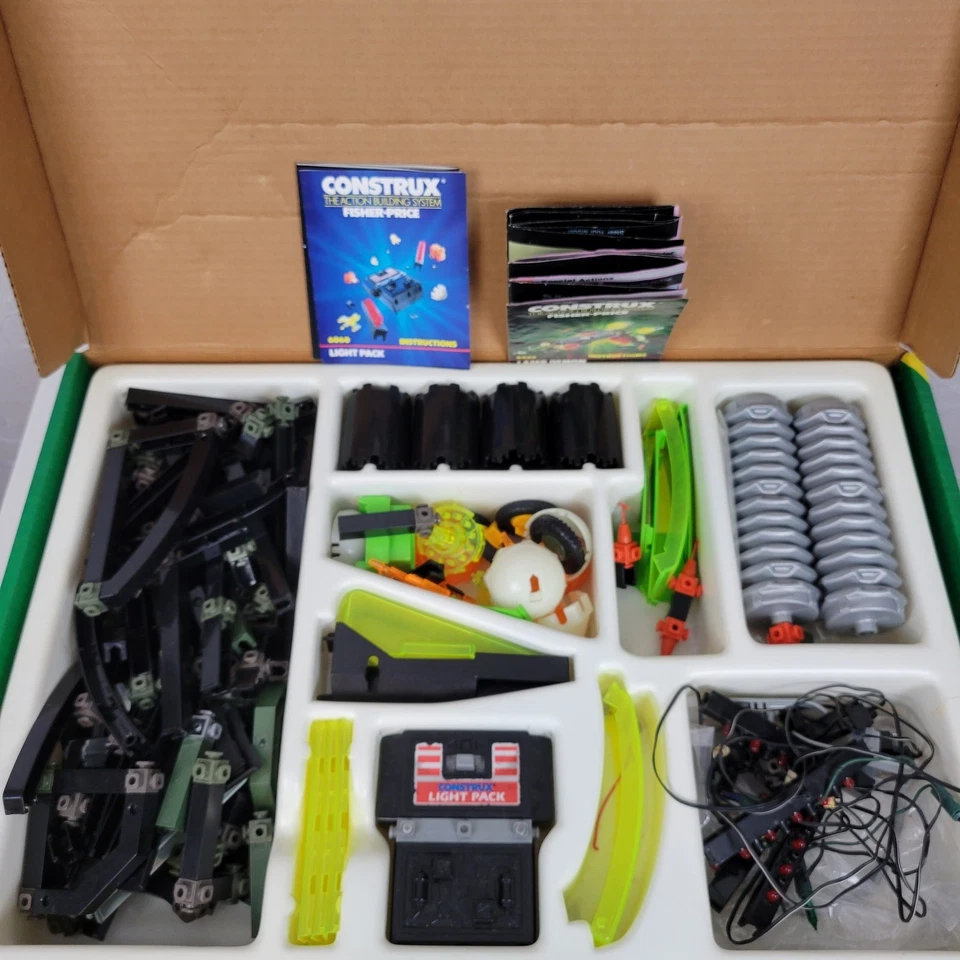 Fisher-Price Construx The Action Building System 6225 Laser Demon Alien Series Foto 2 de 4