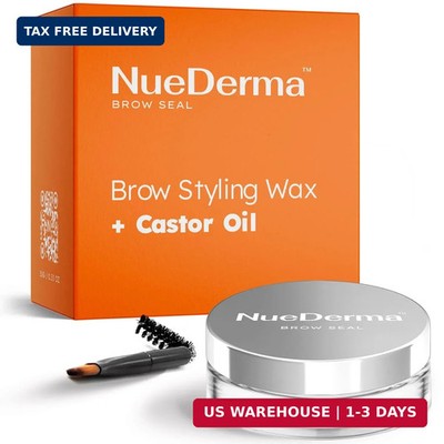 Brow Seal with Castor Oil - Clear Eyebrow Gel, Waterproof Eyebrow Makeup, Stylin