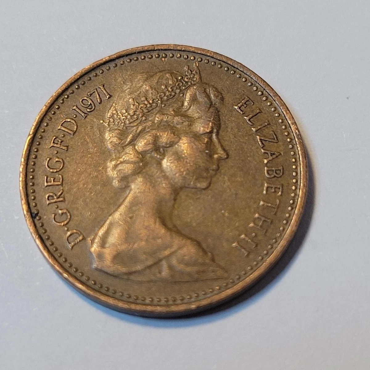 1970年1971年 エリザベス女王 記念イギリス コレクション 外国 Bronze 1971 UK Coins | Updated Sep 2026