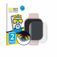 "2X Fullscreen FüR Doomixs Smartwatch T7 1.83\" Matt Display Schutzfolie"
