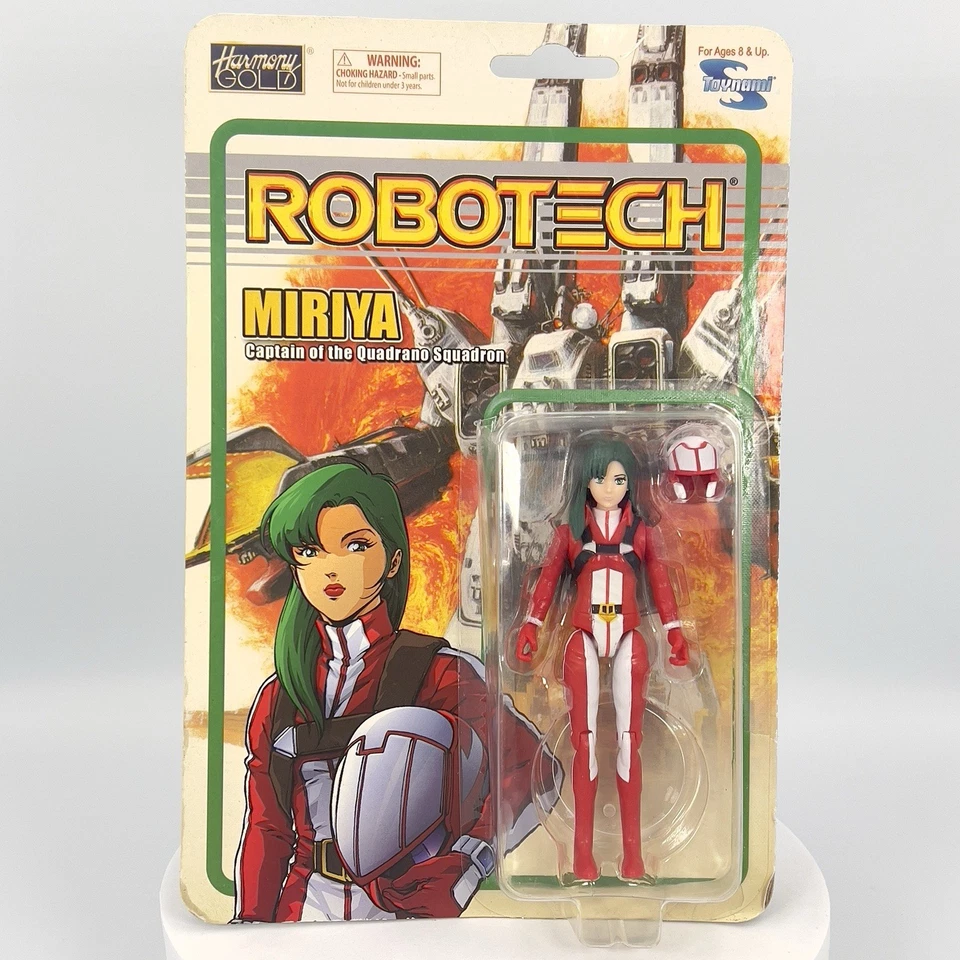 Toynami Robotech Miriya Sterling 4” Action Figure Captain Quadrono NIB - Image 3 of 4