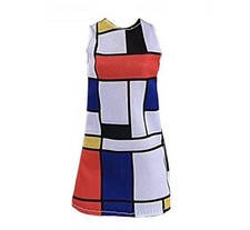 Mod 60s Mondrian Barbie Francie Dress Sixties