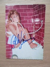 Elke Sommer autograph signed 10x14 cm postcard