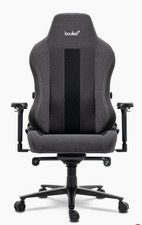 Boulies Master Gaming Chair / Office Chair - Charcoal Grey - Fabric (£295 RRP)