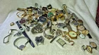 Almost 5lbs Lot of Vintage Wrist Watches and Parts   Timex and Others   SEE PICS
