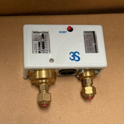 3S   JC-606M   Dual Pressure Control Switch (Manual Reset)