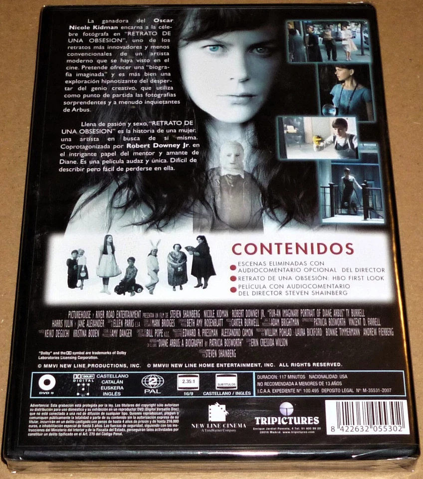 RETRATO DE UNA OBSESIÓN / Fur: An Imaginary Portrait of Diane Arbus (Dvd R2) - Imagen 4 de 4