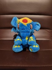 Neopets Starry Elephante Plush 2008 No Key Quest Tag