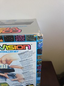 Vtg Colecovision Super Action Controllers Set Baseball CIB NEVER USED W/ EXTRA!!