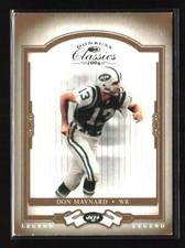 2004 Donruss Classics Legend 1610/2000 Don Maynard #111 HOF