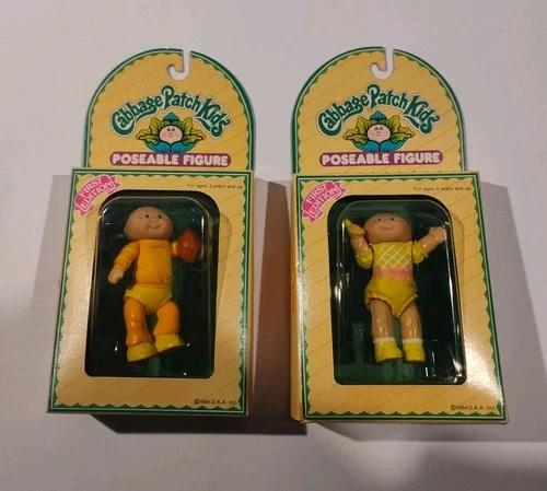 Cabbage Patch Kids Poseable Figure First Edition, Vintage, Toys R Us, Clean