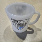 Vintage Federal Milk Glass Coffee Mug - St. Louis Blues