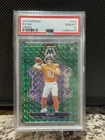 2024 Panini Mosaic - Rookies Bo Nix #312 Green Mosaic Prizm (RC)