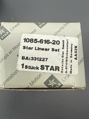 Rexroht Linear- Kugelbüchsen A, Tandem, geschlossen, 16 Star, R-1085-616-20