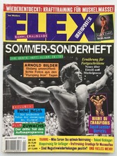 Flex,Juli/August 1995,Schwarzenegger,Sportrevue,Bodybuilding,Muscle&Fitness,Heft