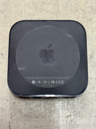 Apple TV 3rd Gen Black A1469 w/ Power Cord ***Ships Out Next Business Day*** - Picture 2 of 3