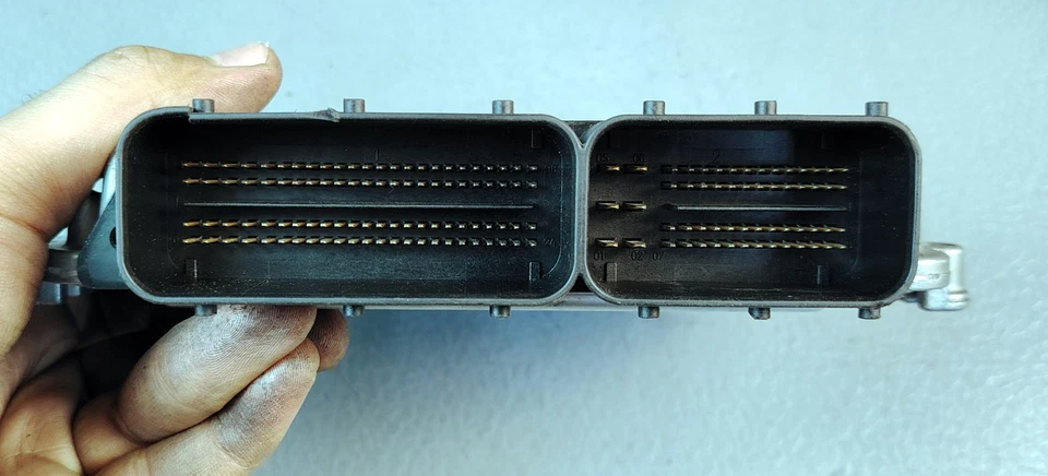 Nissan Caravane E25 ZD30DDTI 4WD 07 11 Moteur Contrôle Module ECU ECM 0281014216 - Image 4 of 4