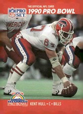 1990 Pro Set FACT Cincinnati #345 Kent Hull