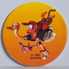 Canadian Promo Pog Limited Edition * Nintendo / Wrigley's Gum * #19 * Bin175