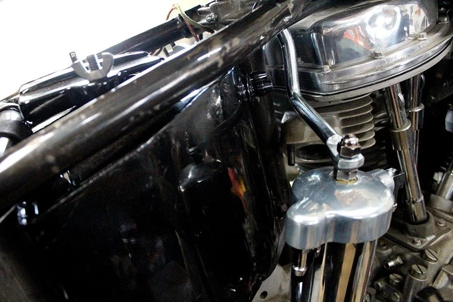 SUPPORT FILTRE A HUILE HUILE POUR HARLEY-DAVIDSON FXST FLST - Photo 2/3