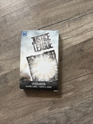 DC Justice League Spielkarten / Playing Cards   Neu & OVP (2017 Filmedition)